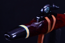 Manzanita Burl Native American Flute, Minor, Mid F#-4, #I29I